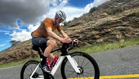 Lukas Pertl legte eine beachtliche Kilometeranzahl zurück.