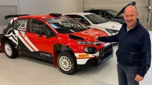 Mit diesem Citroen C3 Rallye kehrt Manfred Stohl im Triestingtal zurück.