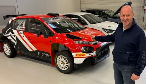 Mit diesem Citroen C3 Rallye kehrt Manfred Stohl im Triestingtal zurück.