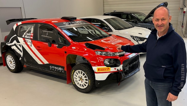 Mit diesem Citroen C3 Rallye kehrt Manfred Stohl im Triestingtal zurück.