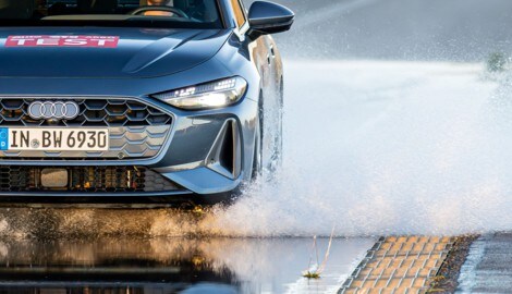 Die größten und wichtigsten Unterschiede zeigten sich beim Test auf Nässe.