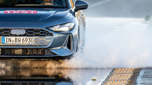 Die größten und wichtigsten Unterschiede zeigten sich beim Test auf Nässe.