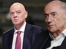 Sepp Blatter (r.) hat Gianni Infantino (l.) einmal mehr scharf kritisiert. 