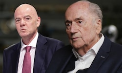 Sepp Blatter (r.) hat Gianni Infantino (l.) einmal mehr scharf kritisiert. 