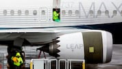 An einer Boeing 737 MAX 8 der American Airlines wurde eine Beschädigung am Querruder ...