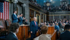 Trump wurde von seinen Anhängern frenetisch bejubelt.