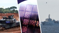 China droht mit Schiffen, Taiwan bereitet sich mit US-Hilfe auf den Ernstfall vor. Für die ...