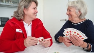 Jass-Runde gefällig? Auch das ist im Rahmen eines Rot-Kreuz-Besuchs möglich. 