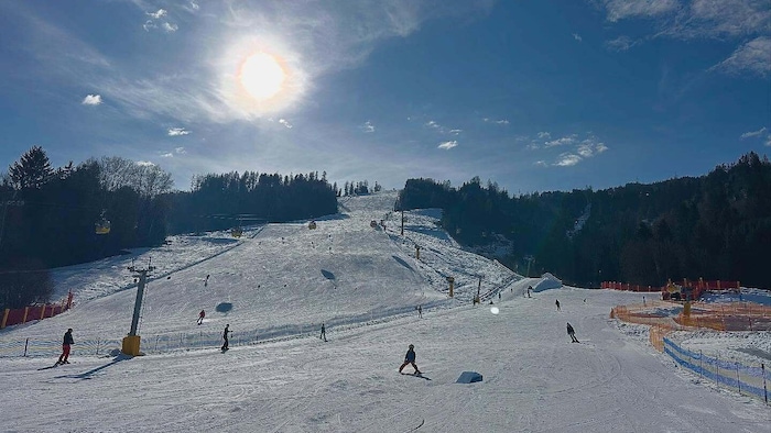 Traumhafte Bedingungen auf der Piste (wie hier in Haus) warten aktuell auf die Wintersportler in ...