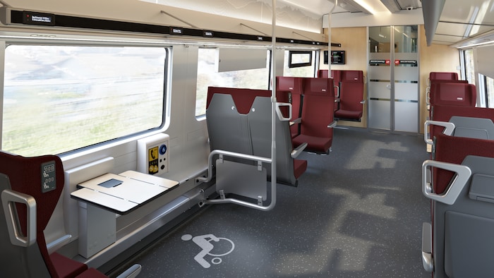 Für Rollstuhlfahrer sind eigene Plätze eingeplant.