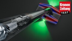 Dysons PencilVac ist kaum dicker als ein Besenstiel.