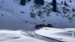 Die Lawine ging im Skigebiet KitzSki im Bereich Pengelstein ab. 