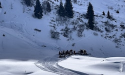 Die Lawine ging im Skigebiet KitzSki im Bereich Pengelstein ab. 