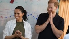 Fernab der Skandale im Königshaus konnten Meghan und Harry ein schönes Osterfest genießen ...