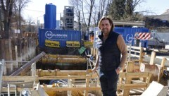 Michael Wresounig ist Projektleiter beim Bau des Speicherkanals in Mariatrost.