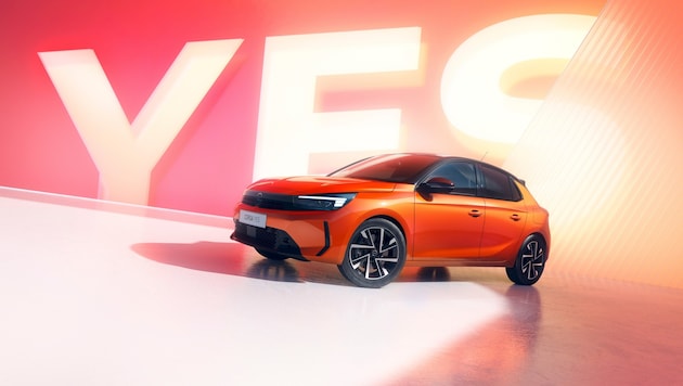 Ein echter Hingucker – der Opel Corsa YES im auffälligen Koral Orange.