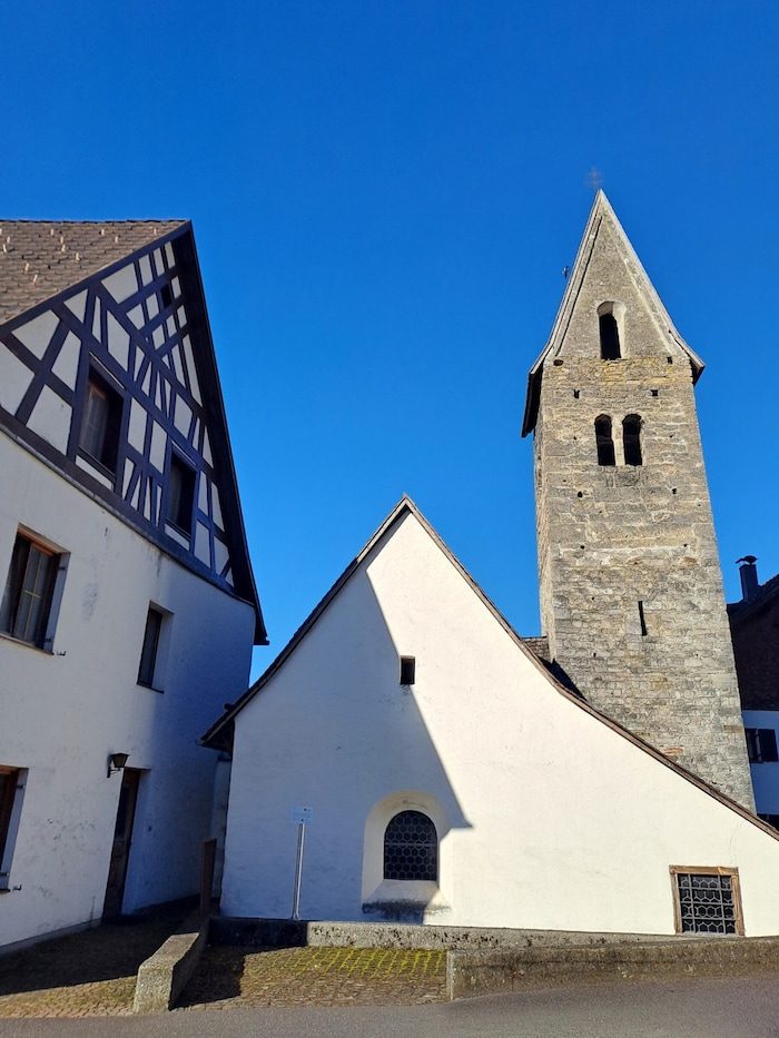 Die St. Vinerkirche und das Tschannhaus.