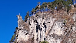 Der „Hängende Stein“ in Nüziders war Schauplatz eines tragischen Unfalls.