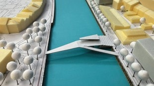Auch eine neue Innbrücke war Teil des Konzepts Marktviertel.