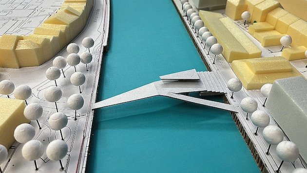 Auch eine neue Innbrücke war Teil des Konzepts Marktviertel.