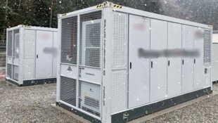 Container wie diese in Tirol werden bald auch in Salzburg als Stromspeicher dienen.