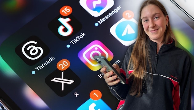 In der Fastenzeit verzichtet „Krone“- Praktikantin Marie auf Social Media – nach dem Motto ...