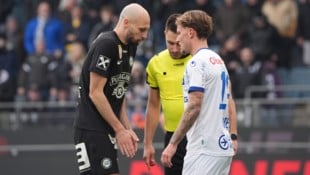 Vorsicht: Stankovic musste das Sturm-Training abbrechen.