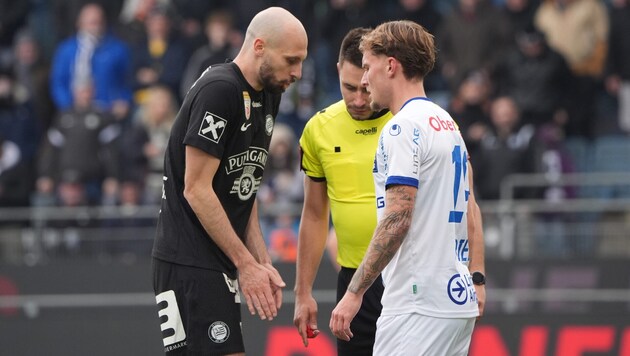Vorsicht: Stankovic musste das Sturm-Training abbrechen.
