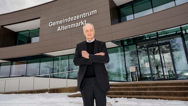 Josef Steger will nur für eine Periode Ortschef sein.