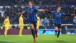 Atalanta-ischer Jubel, Dortmunder Frustration