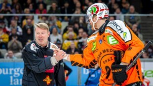 Auch Formel-1-Legende Häkkinen gratulierte in Wien.