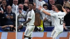 Vinicius Junior jubelt in Madrid
