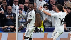 Vinicius Junior jubelt in Madrid