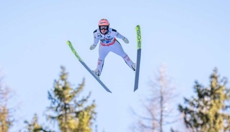 Auf der Skiflugschanze am Kulm herrscht in den nächsten Tagen Hochbetrieb.