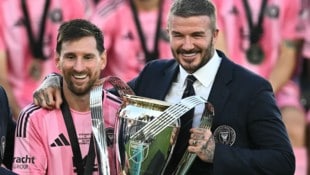 Lionel Messi und David Beckham