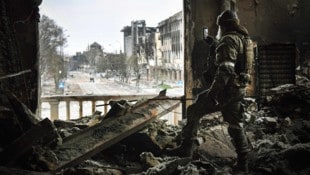 Die Russen liefern sich seit Jahren brutale Häuserkämpfe mit den Ukrainern – in Stepnohirsk ...