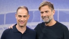 Ein vereintes Team: Red-Bull-Geschäftsführer Oliver Mintzlaff (li.) und Jürgen Klopp, Head of ...