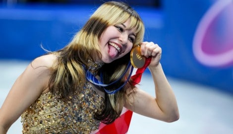 Auch Olympionikin Alysa Liu ist seit den Olympischen Spielen vermehrt Sexismus im Netz ...