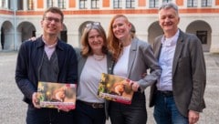 Von links: Robert Krotzer, Elke Kahr, Daniela Gamsjäger-Katzensteiner und Manfred Eber