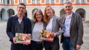 Von links: Robert Krotzer, Elke Kahr, Daniela Gamsjäger-Katzensteiner und Manfred Eber
