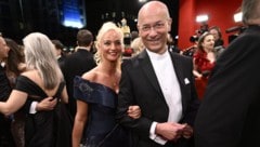 Gern gesehener Gast auf Veranstaltungen: Dompfarrer Toni Faber mit Natalie Nemec,  hier auf dem ...