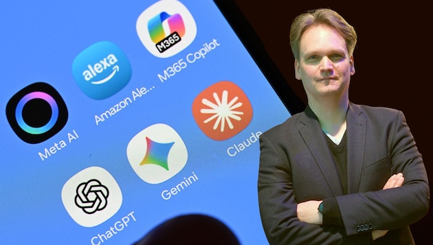 Florian Nuxoll, Lehrer und Bildungsforscher, sprach über die Nutzung der KI an den Schulen.