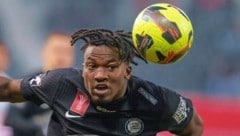 Seedy Jatta ist bei Sturm nicht vom Glück verfolgt, immer öfter gibt es Pfiffe.