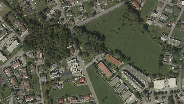 Das gesamte Quartier in Forach im Überblick.