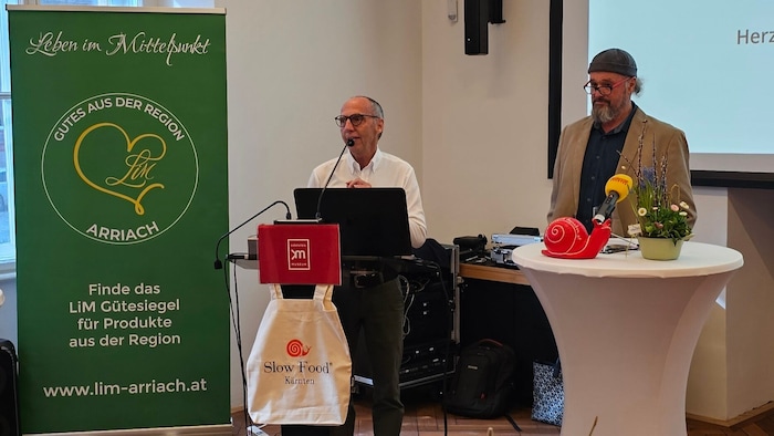 Eckart Mandler und Gottfried Bacher sind voll mit Ideen.