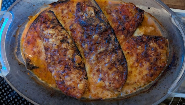 Dank Mozzarella und Parmesan schmeckt das Gericht sicher nicht nach Verzicht.