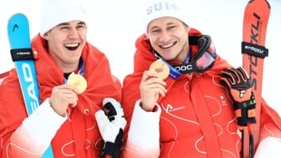 Die Golden Boys Franjo von Allmen und Marco Odermatt