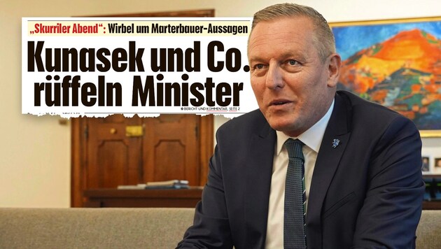 Governor Mario Kunasek (FPÖ) does not want to let the statement go unchallenged.