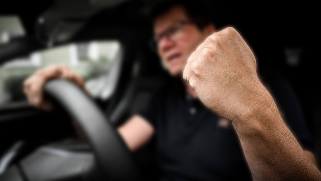 Ein 63-jähriger Vielfahrer wurde bei einer Ampelkreuzung in Wels bedroht. (Symbolfoto)