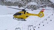 Der Urlauber wurde vom Rettungshubschrauber „Alpin 5“ geborgen.